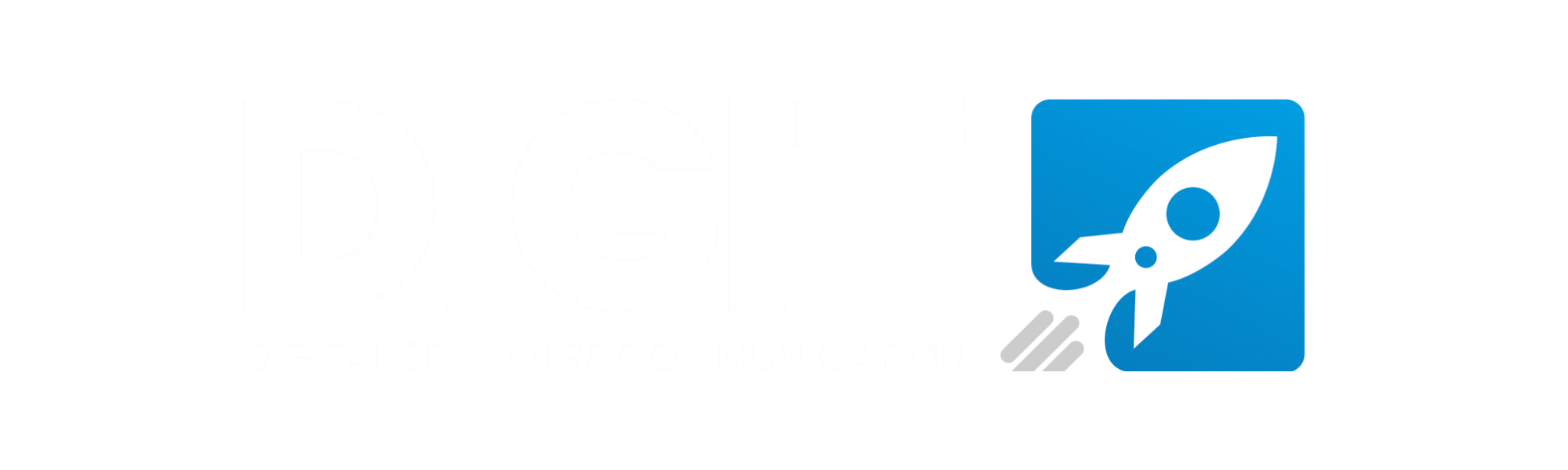 digit horizontal white